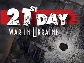 War in Ukraine 21th day (March 16, 2022).