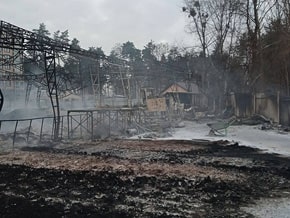 Разрушения в городе Ирпень на утро 8 марта 2022 - фото 03
