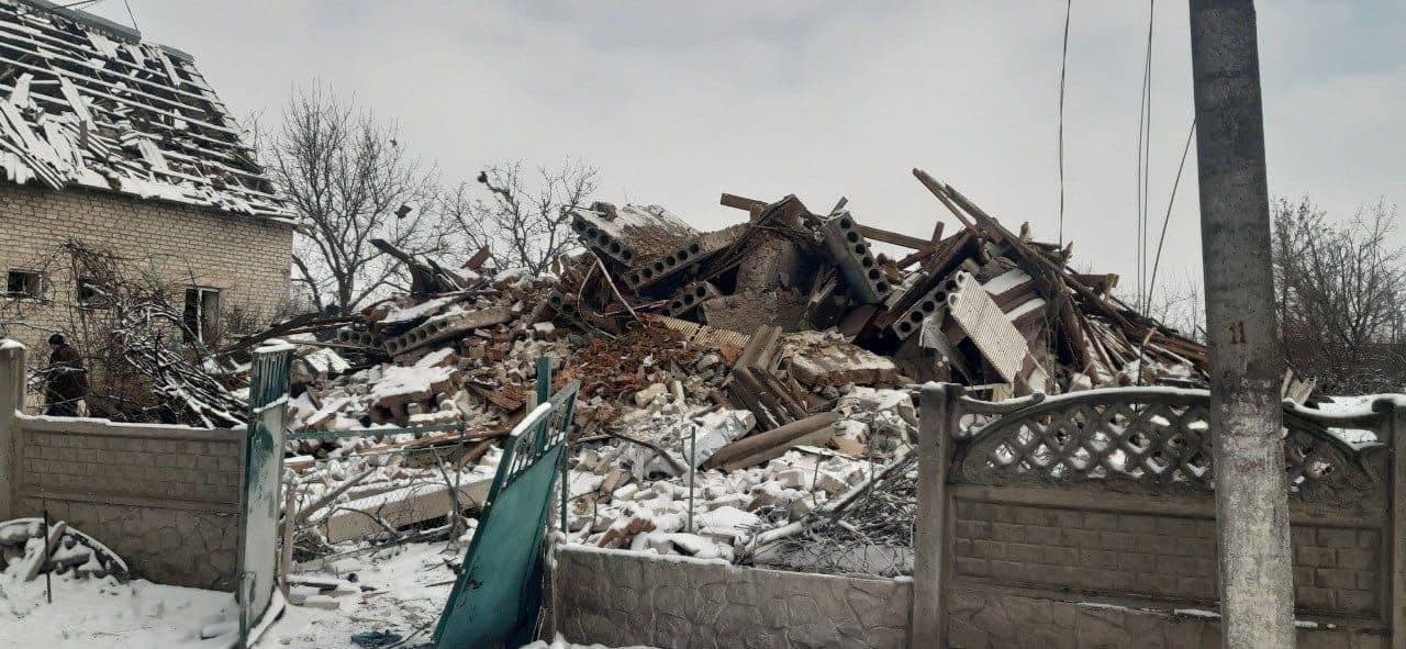 Shelling of a peaceful residential area in Kharkov - foto 03