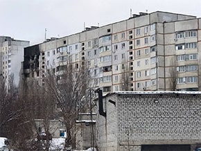 Shelling of a peaceful residential area in Kharkov - foto 09