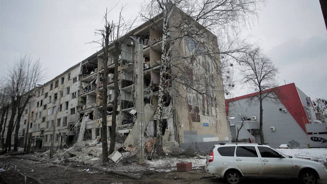 Shelling of a peaceful residential area in Kharkov - foto 13