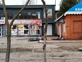 Children's hospital and maternity hospital in Mariupol after today's airstrike - foto 04