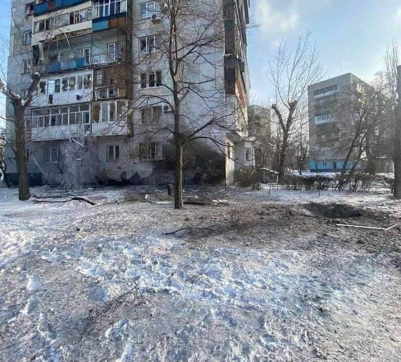 Severodonetsk after the morning shelling - foto 01