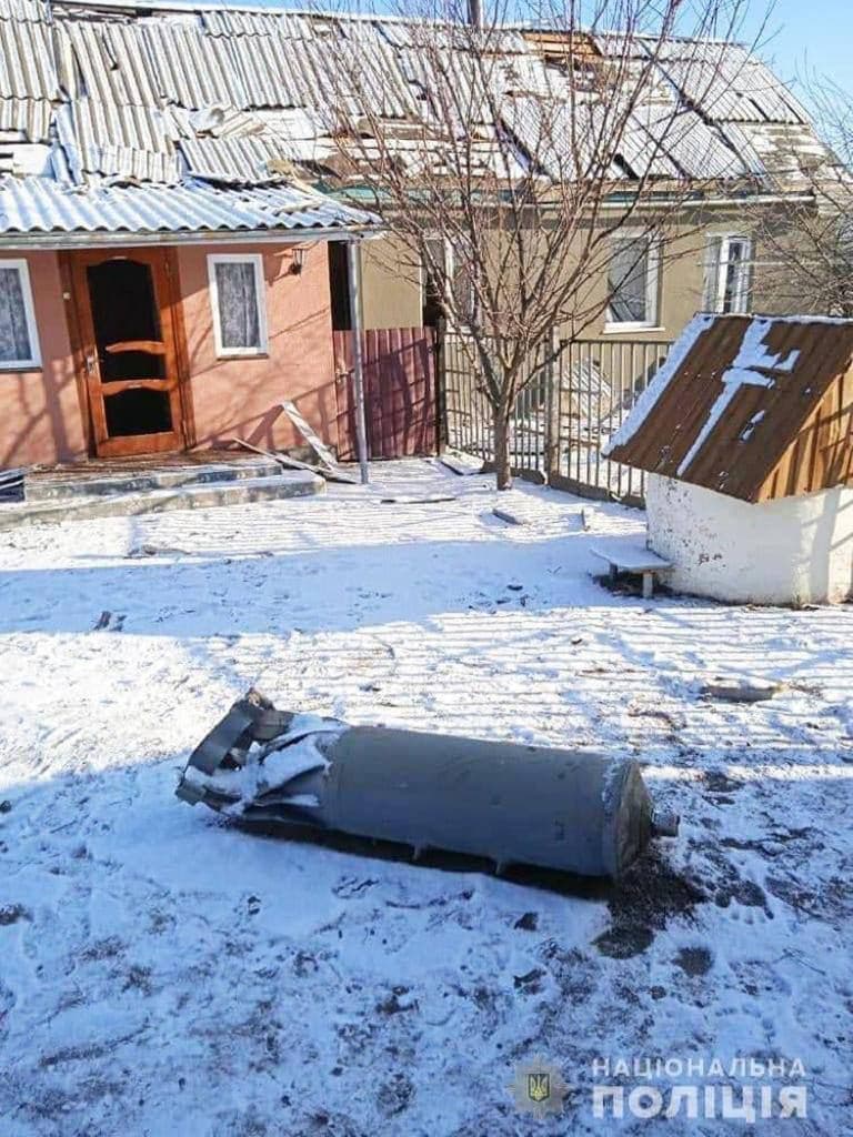 Bombs in a residential area village of Zhytomyr region - фото 02