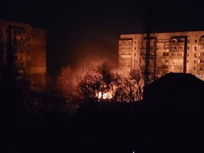 Ночной обстрел жилых кварталов Николаева – фото 02