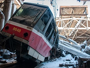 Destroyed «Saltovskoe tram depot» in Kharkov – foto 02