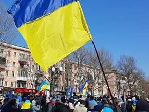 Rally on Freedom Square in occupied Kherson continues – foto 05