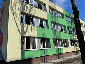 As a result of the morning shelling in the Obolon, school No. 256 was damaged – photo 01