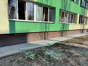 As a result of the morning shelling in the Obolon, school No. 256 was damaged – photo 02