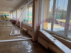 As a result of the morning shelling in the Obolon, school No. 256 was damaged – photo 03