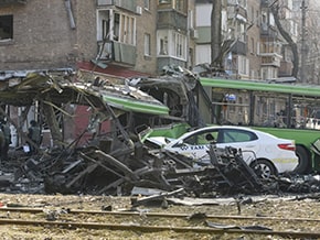 A result of the fall of fragments of a downed enemy rocket on Kurenevka – photo 05