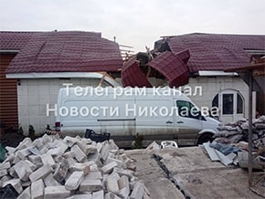 Ternivka, aftermath of the airstrike Nikolaev region – photo 01