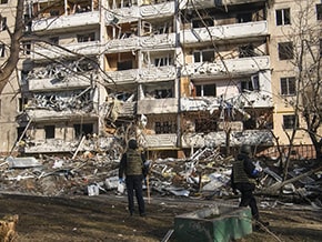 Consequences of today's attacks by the occupiers of residential buildings – photo 06