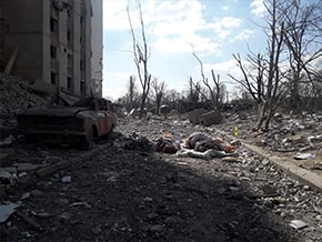 Consequences of airstrike in Chernihiv – photo 02