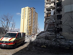 Consequences of airstrike in Chernihiv – photo 03