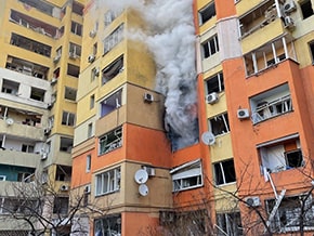 Kharkiv – a result of shelling – photo 01