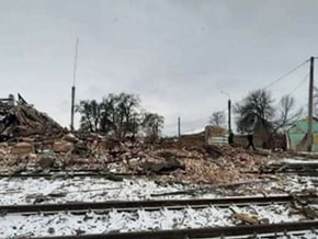 Okhtyrka, Sumy region, railway station of the city