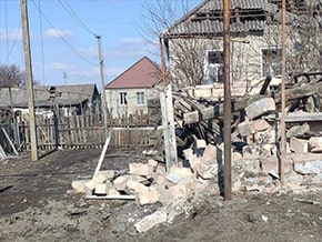 Settlements of the Luhansk region affected by shelling – photo 06