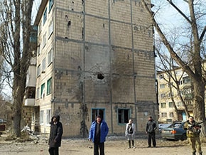 Avdiivka after shelling – photo 01