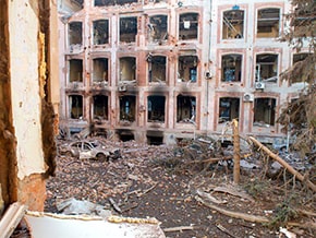 Kharkiv National University was destroyed by Russian missile strikes – photo 01