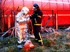 A fire at a fuel storage in Lvov, after shelling – photo 03