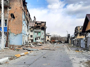 The city of Irpin near Kiev after the occupation – photo 14