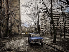 This is how the streets of Kharkov look on the 36th day of the war – photo 18